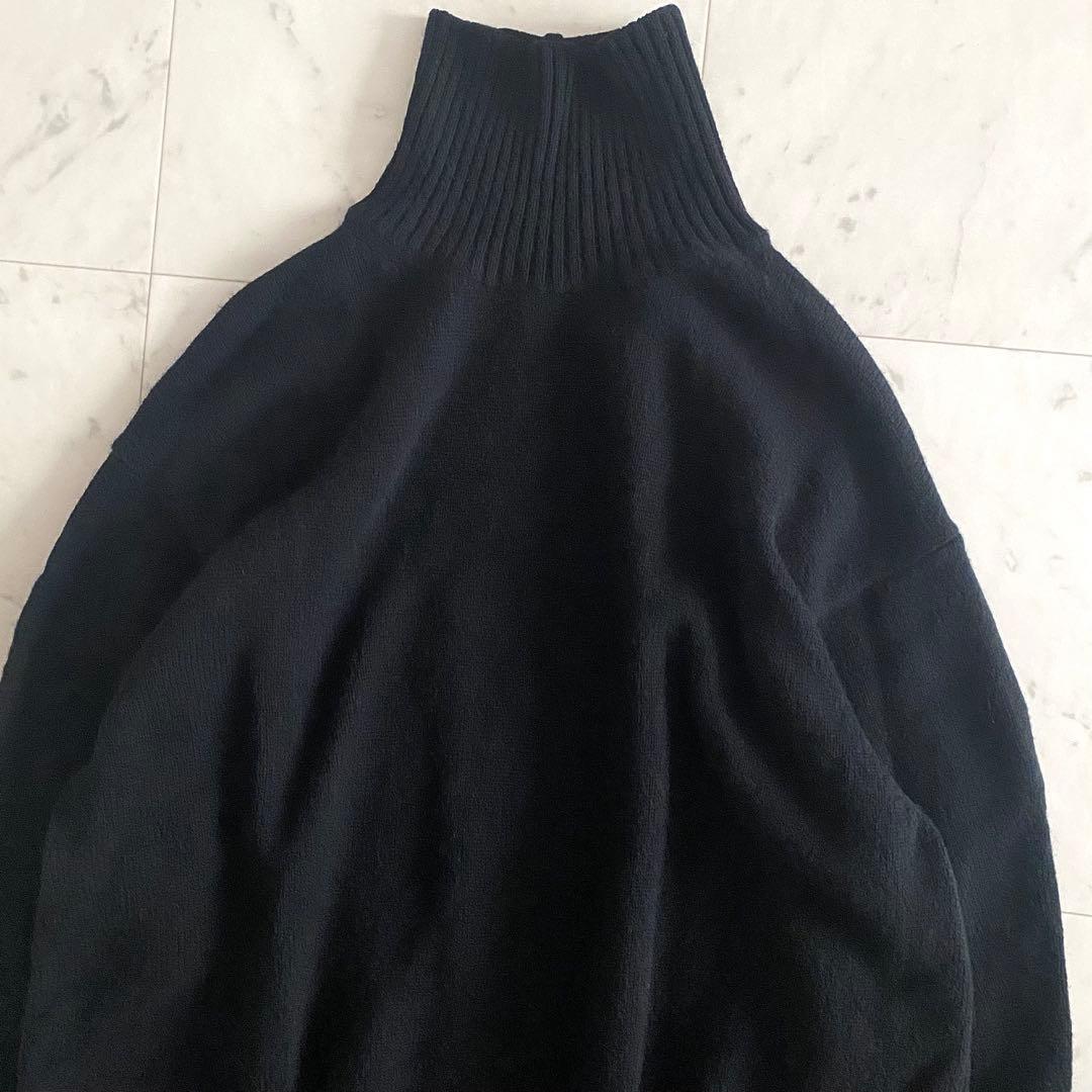 美品 サクラ SACRA エクストラファインウールニットワンピース 近年 38