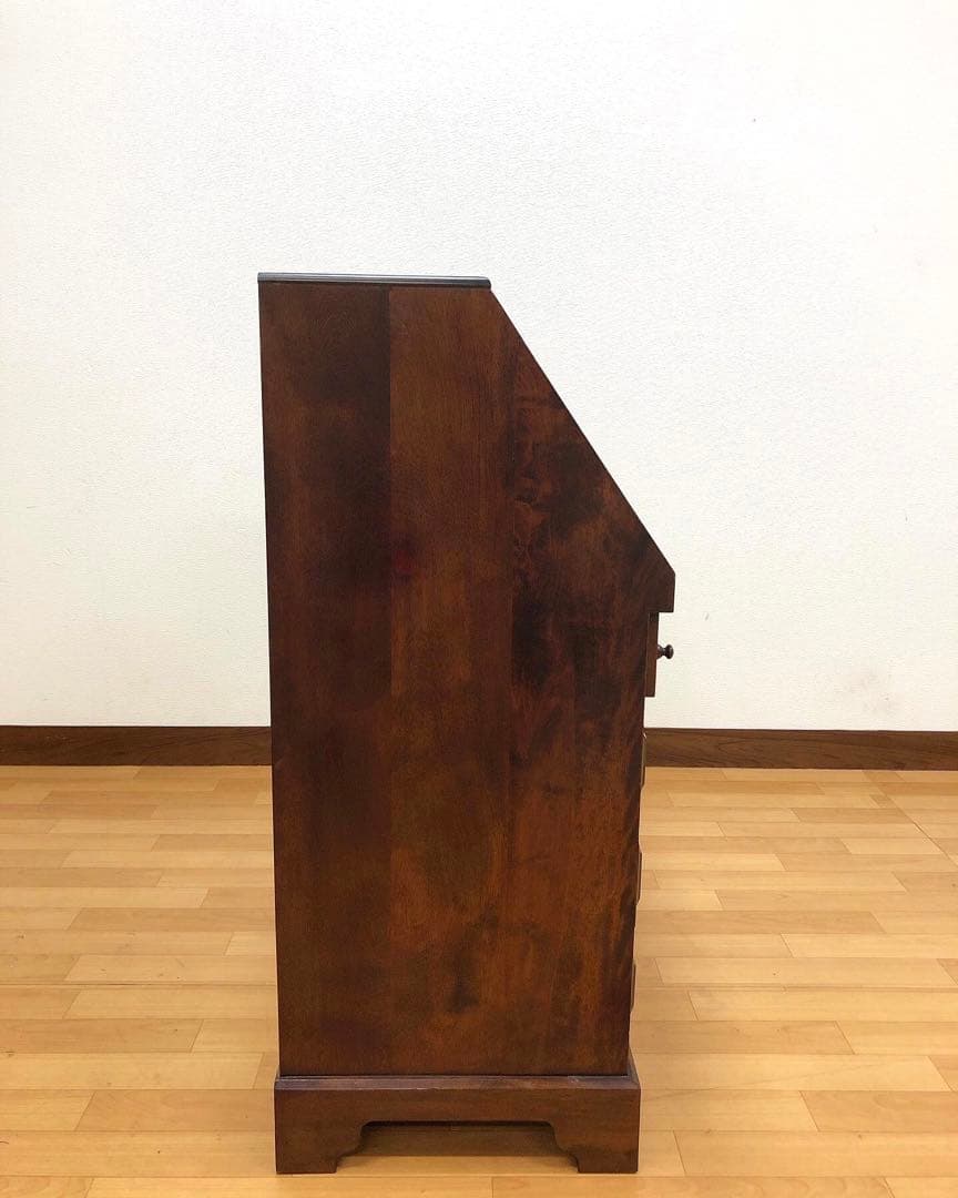 九州民芸家具 ライティングビューロー デスク チェスト 机 引き出し 民藝