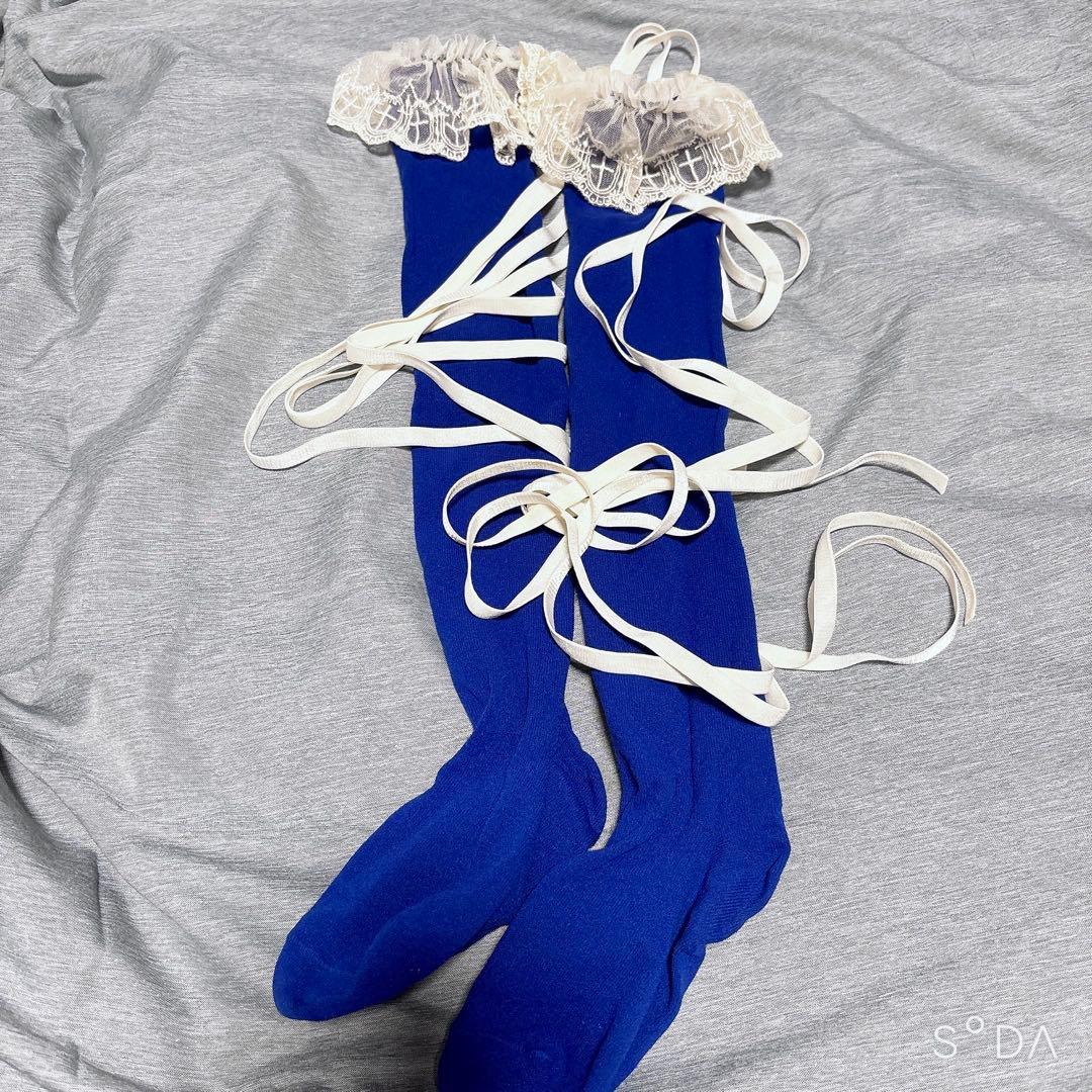 Moi-meme-Moitie ホーリークロス編上げオーバーニー