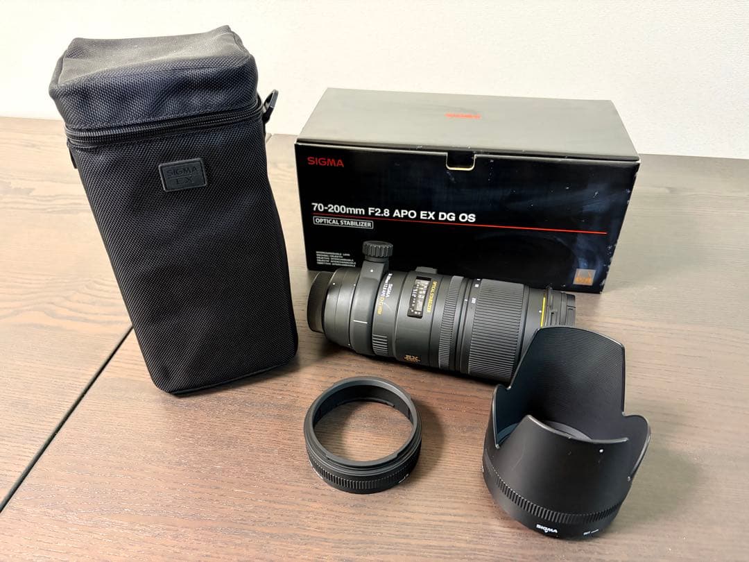 レンズ(ズーム) SIGMA 70-200mm F2.8 APO EX DG OS