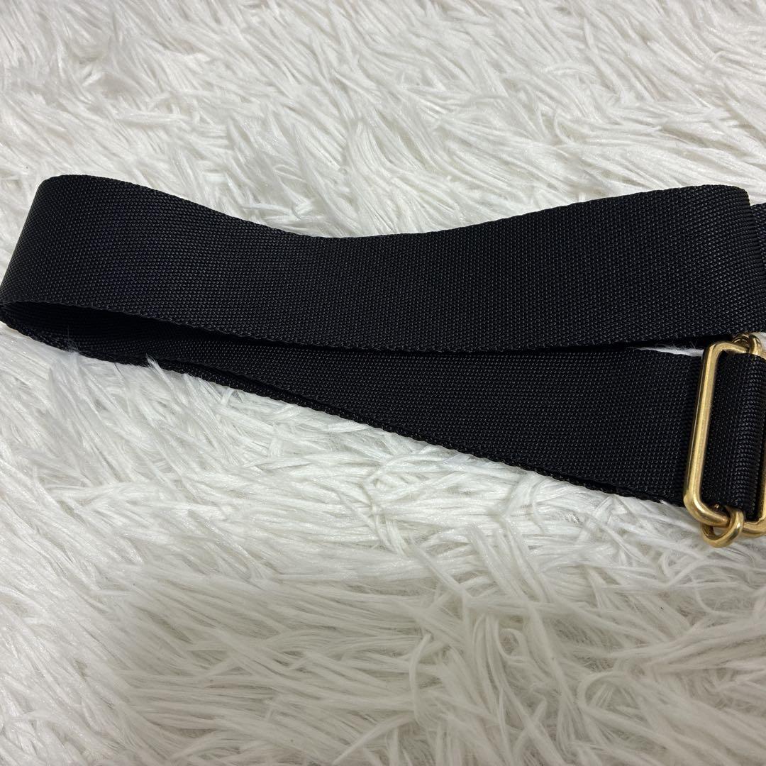 美品 ORSETTO オルセット ナイロンサイドジップトートバッグ 2way 黒