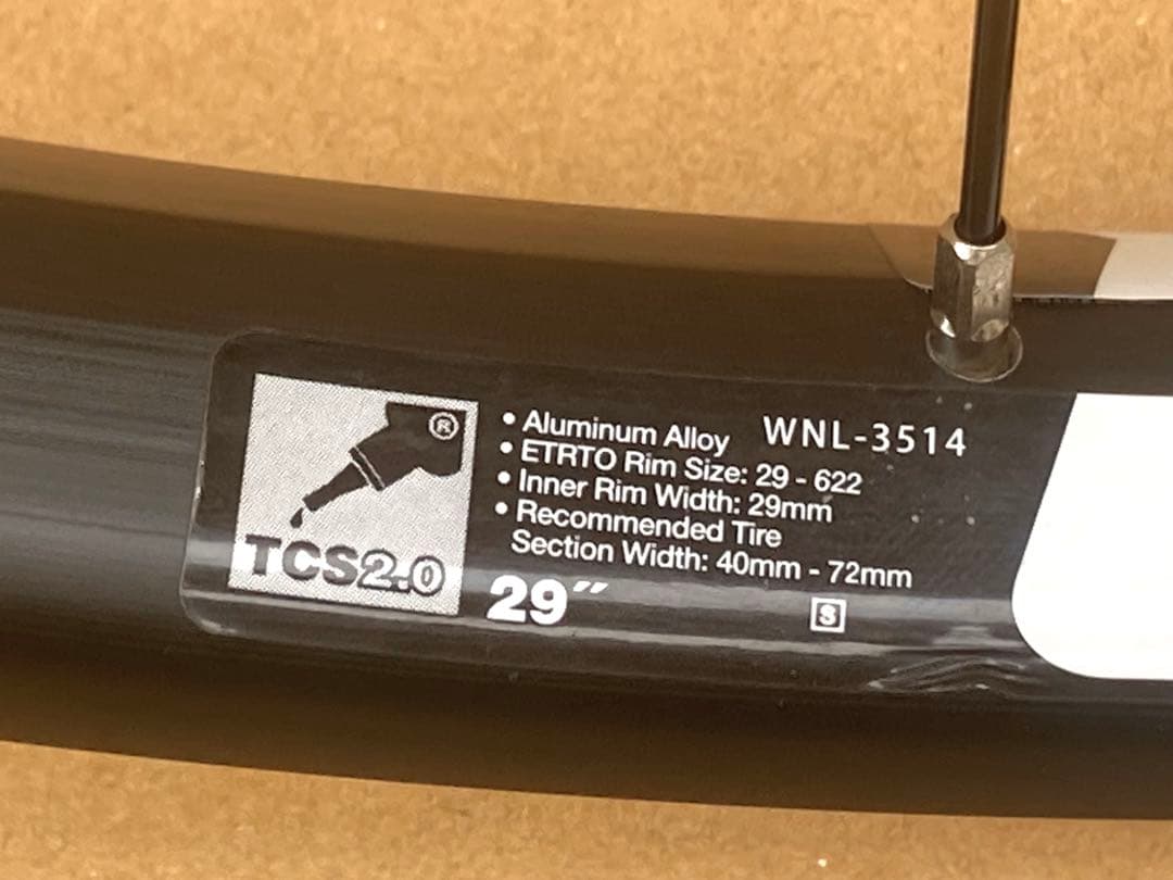 masahiro Tabei 様用29インチ WTB / SRAMスプロケット