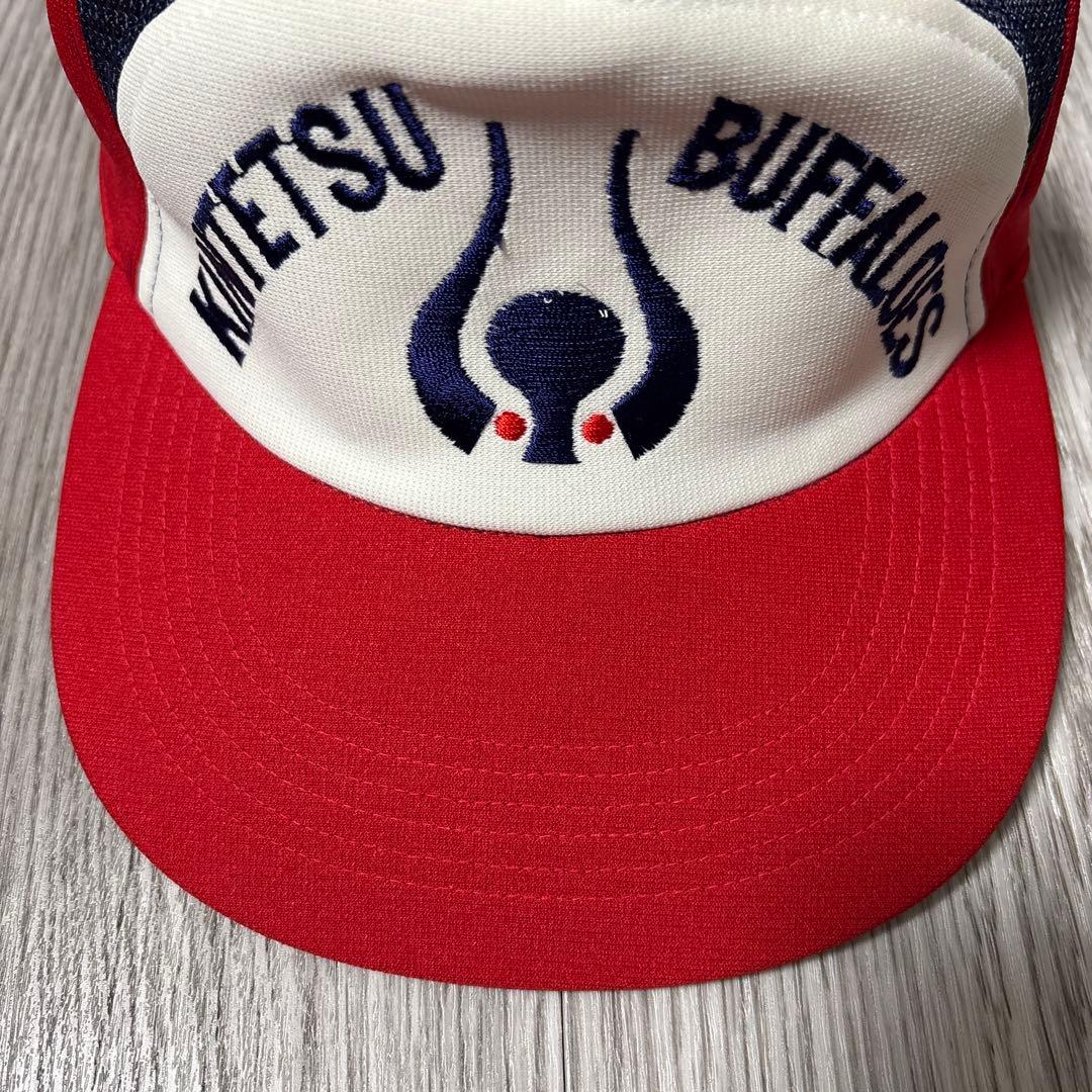 近鉄バファローズ　キャップ　中央帽子　当時モノ