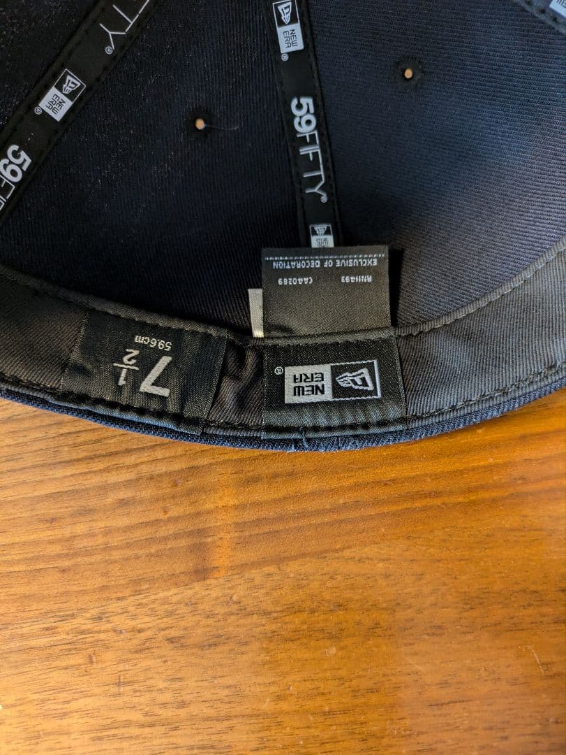 Bristol 59FIFTY ベースボールキャップ ブラック