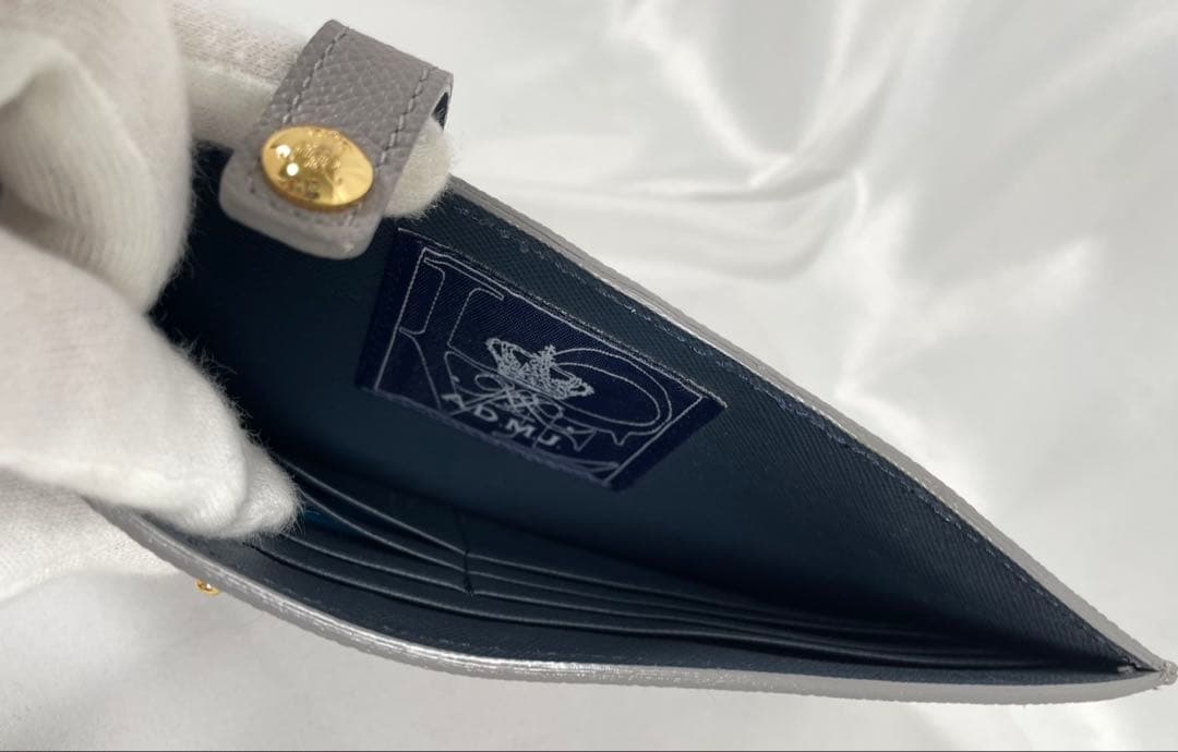 未使用 A.D.M.J エーディーエムジェー 長財布 スリムウォレット レザー