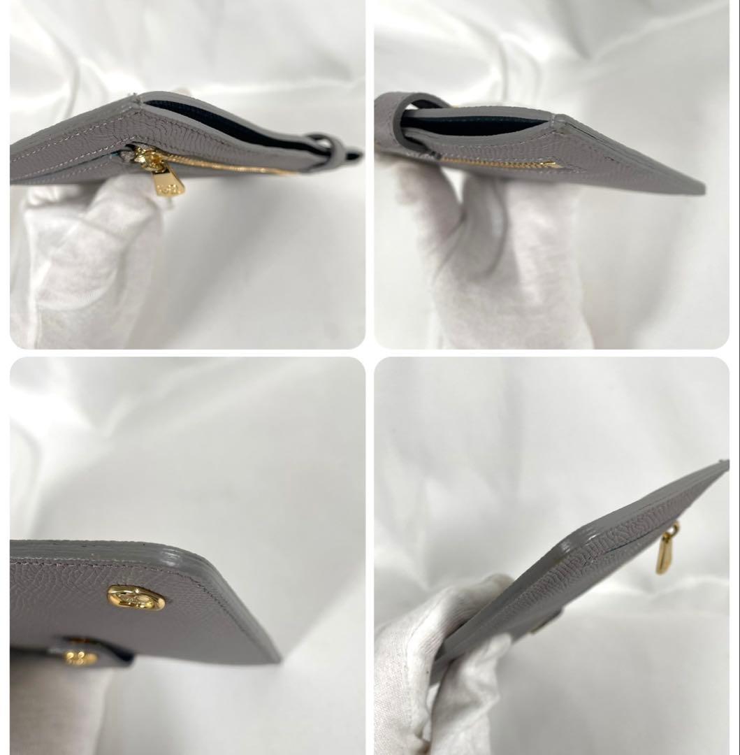 未使用 A.D.M.J エーディーエムジェー 長財布 スリムウォレット レザー