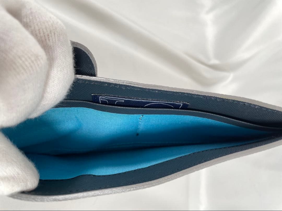 未使用 A.D.M.J エーディーエムジェー 長財布 スリムウォレット レザー