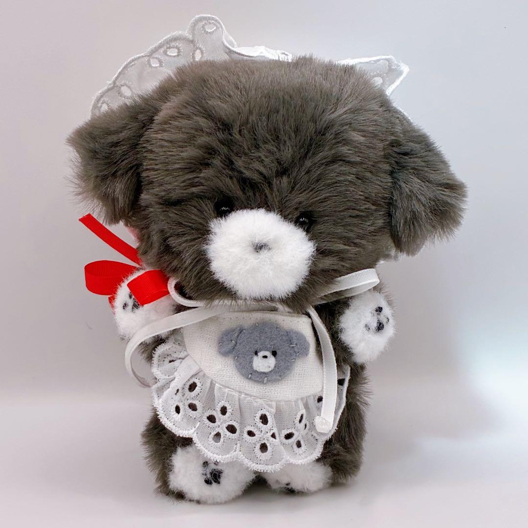 【週末セール】作家様 ハンドメイド ぬいぐるみ テディワンちゃん