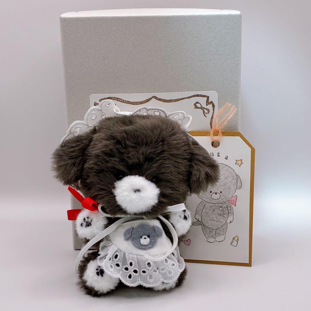 【週末セール】作家様 ハンドメイド ぬいぐるみ テディワンちゃん