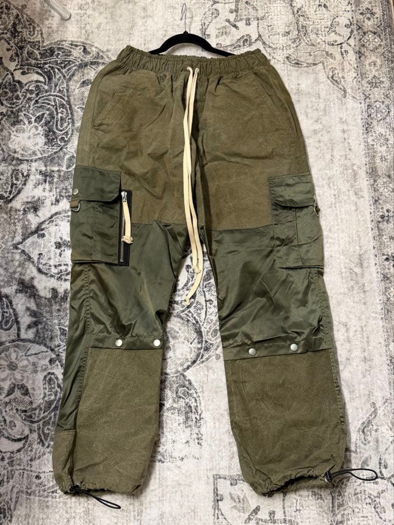 【レア】Indepict y.t ビンテージUSテント生地パンツ