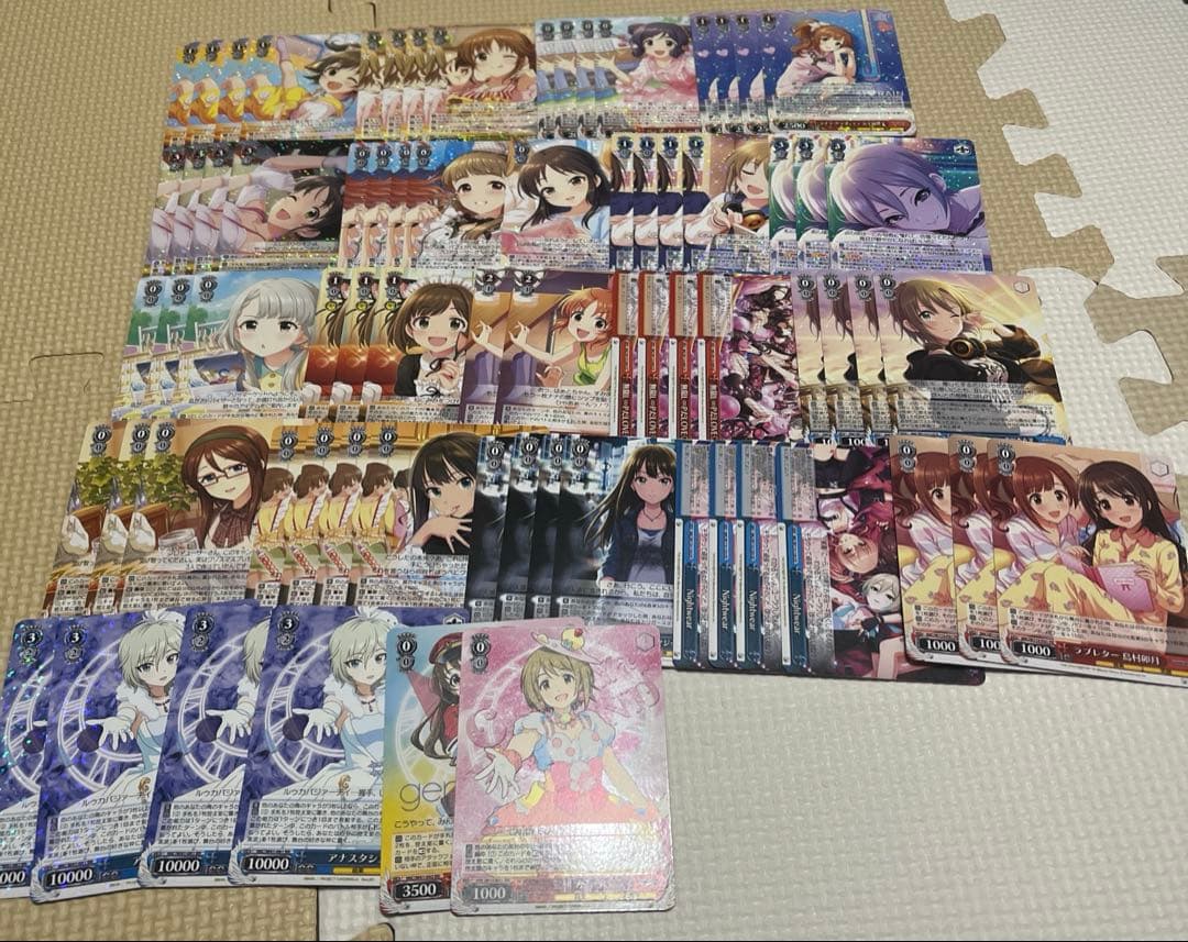ヴァイスシュヴァルツ　デレマス　デッキ　まとめ売り
