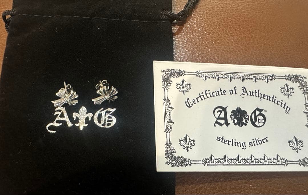 A&Gクロス ピアス