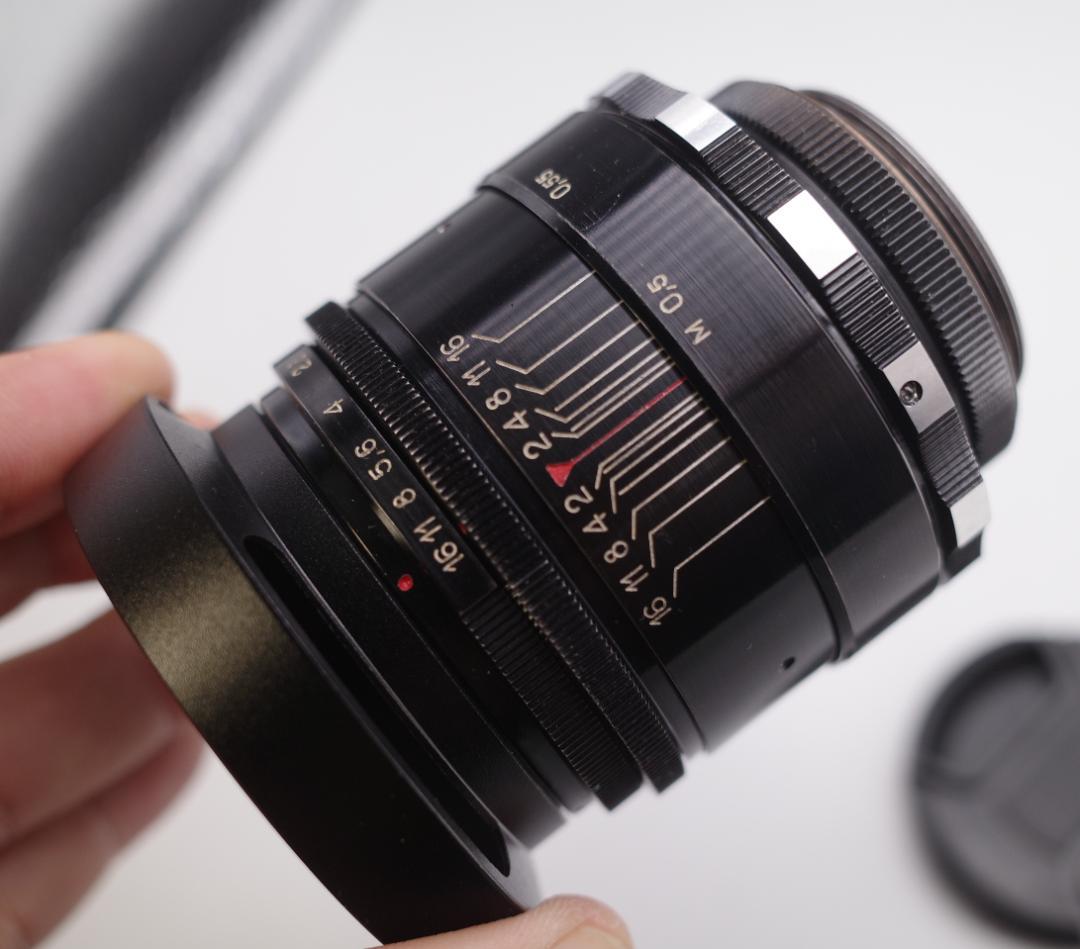 30【希少】Helios44 　美品　初期型ゼブラ　ヘリオス44　ぐるぐるボケ