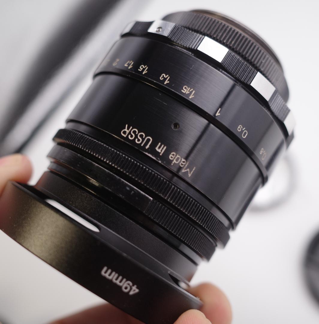 30【希少】Helios44 　美品　初期型ゼブラ　ヘリオス44　ぐるぐるボケ