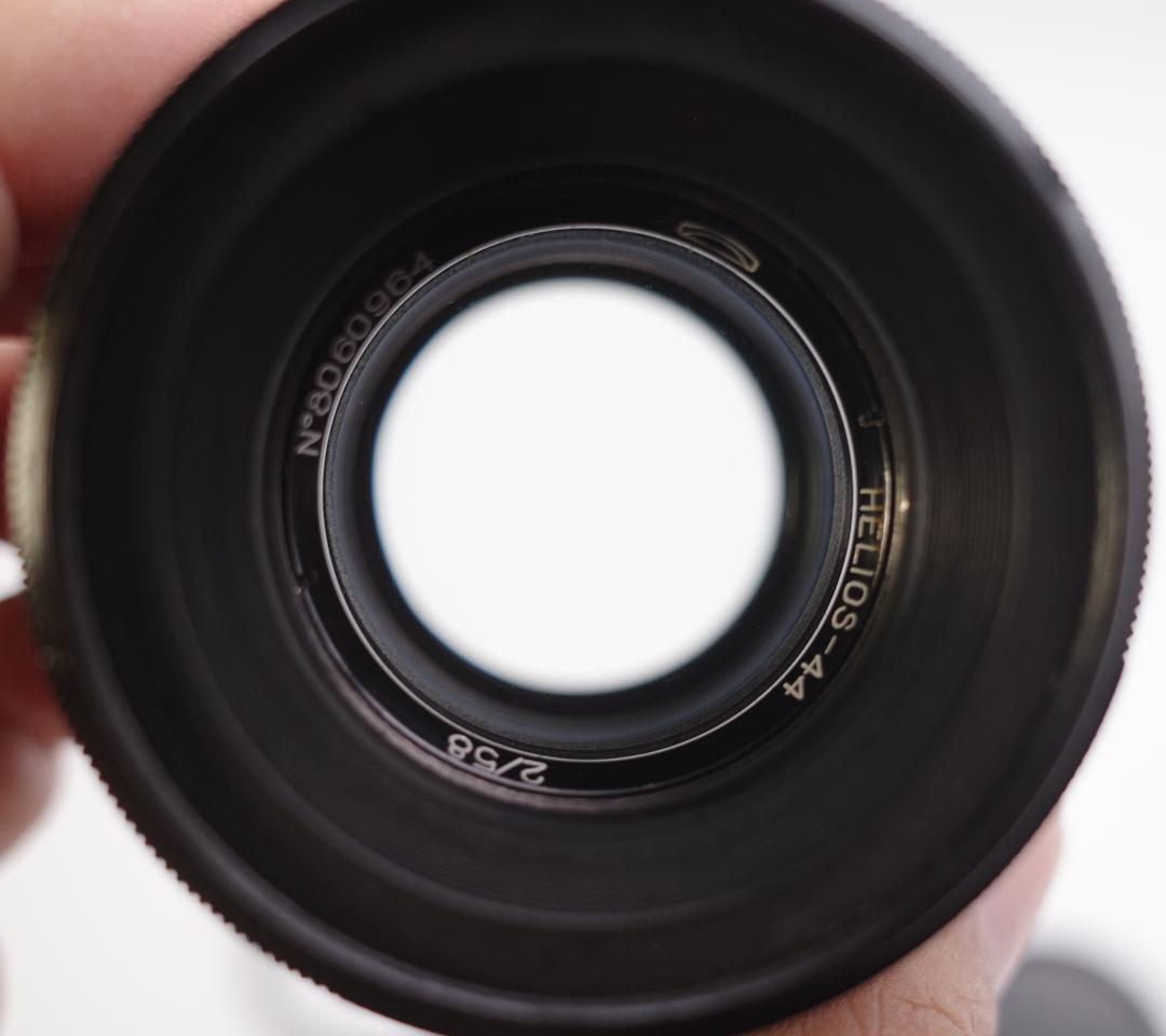 30【希少】Helios44 　美品　初期型ゼブラ　ヘリオス44　ぐるぐるボケ