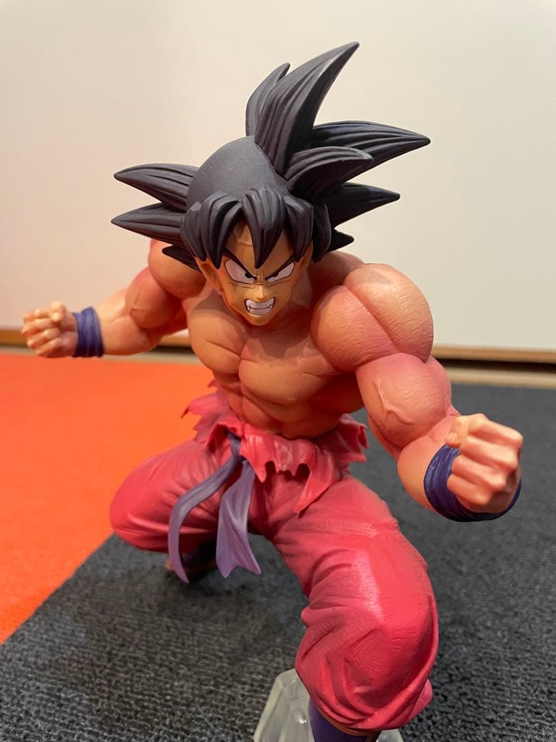 ドラゴンボール 一番くじ　孫悟空 界王拳　ナッパ２体セット　おまけ付き