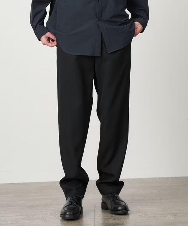 23AW ATON エイトン BACK SATIN スタンダードパンツ