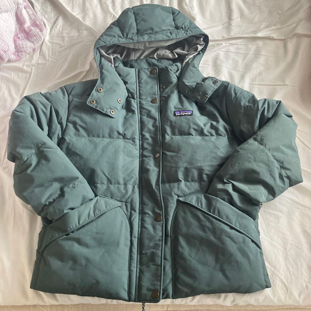 patagonia フード付きダウンジャケット Sサイズ