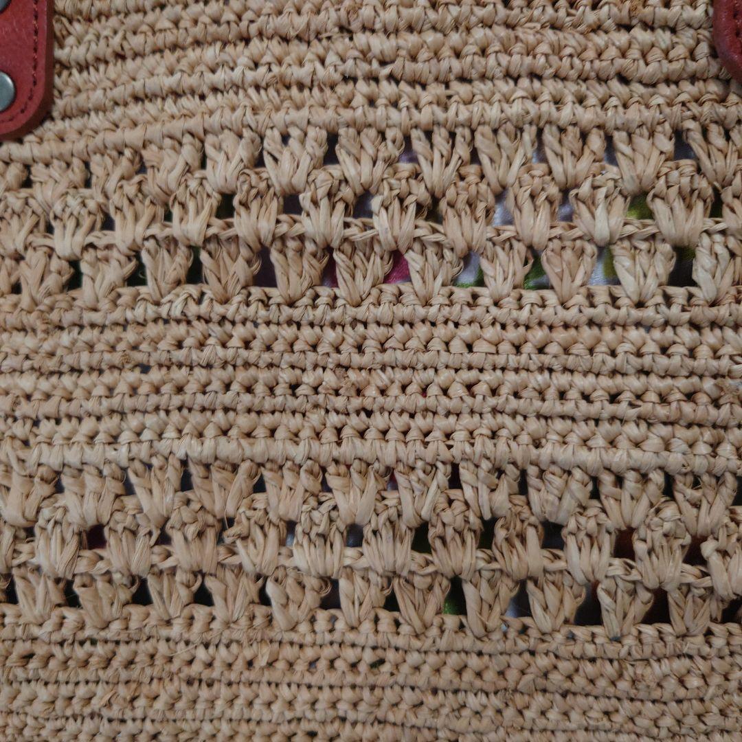 IBIZA ラフィア　ハンドバッグ　未使用品！