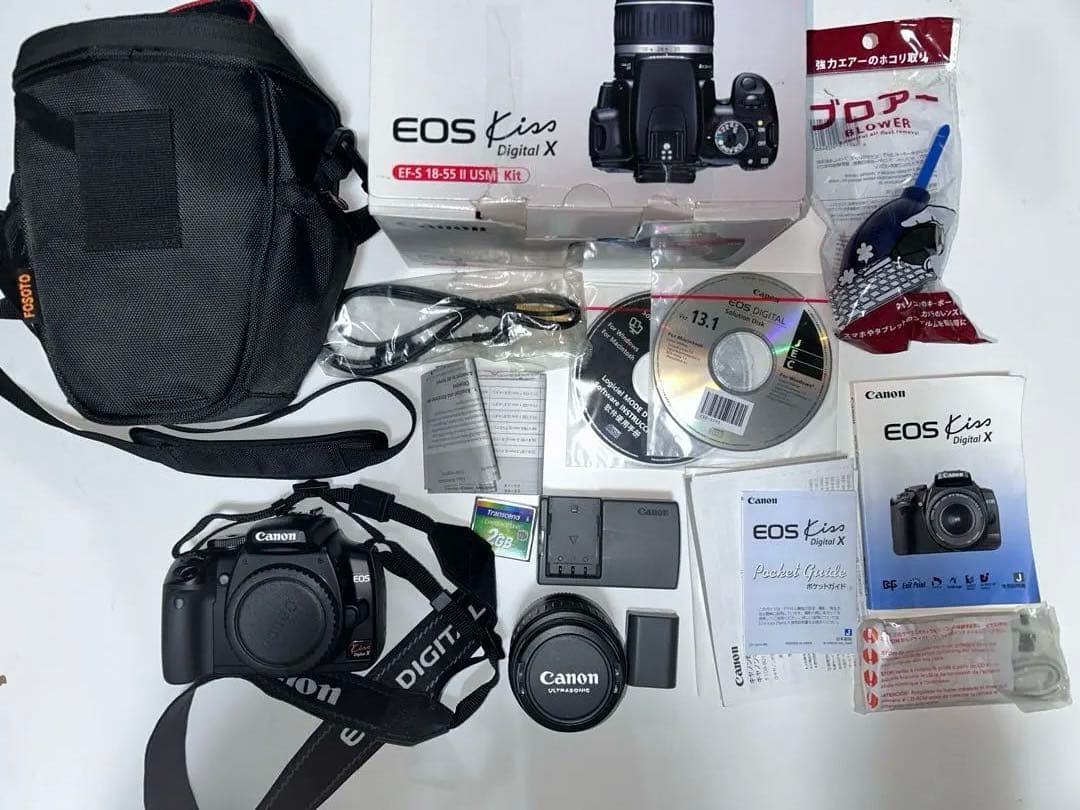 Canon EOS Kiss digital X デジタル一眼レフカメラ ケース