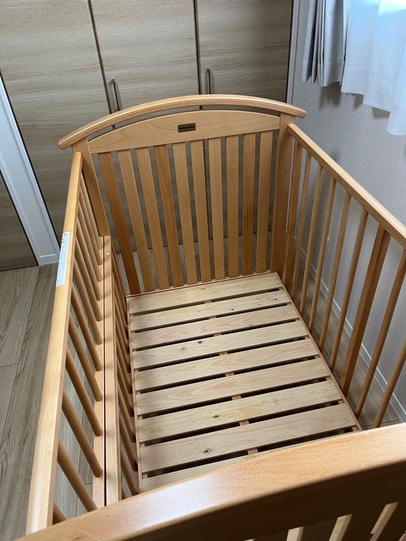 MIKI HOUSE ベビーベッド 木製