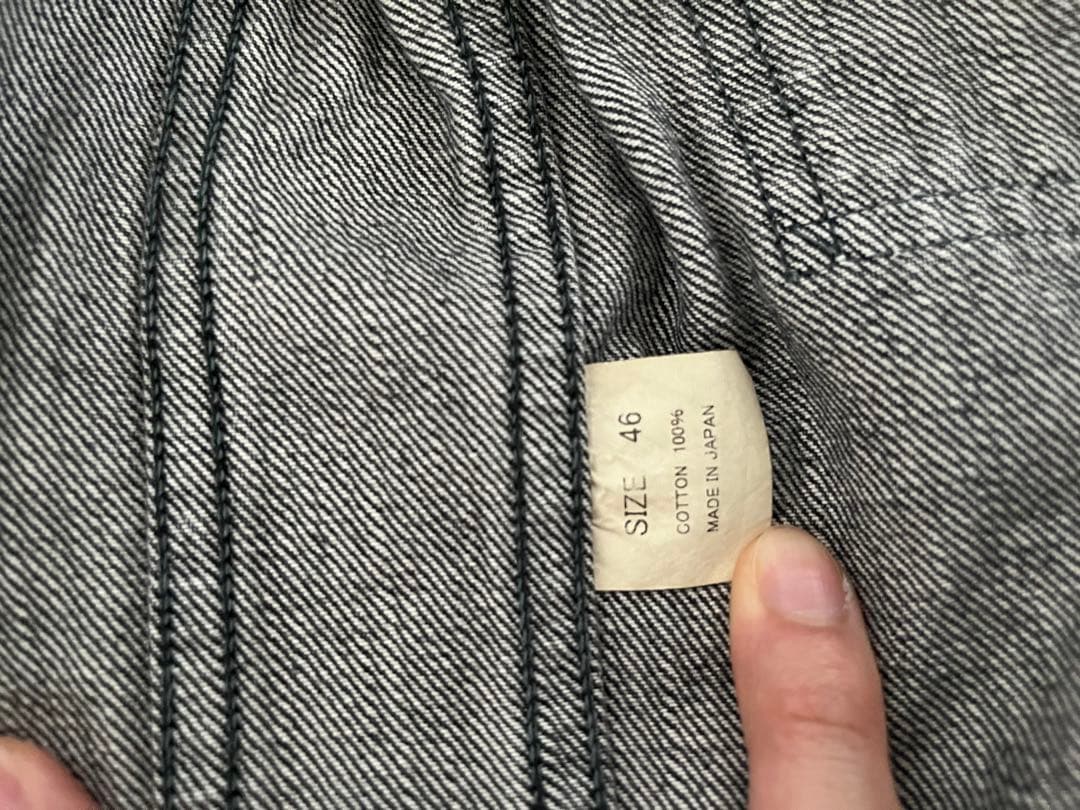 ジャケット・アウター DENIM HEADS 507 BLACK DENIM fade 46