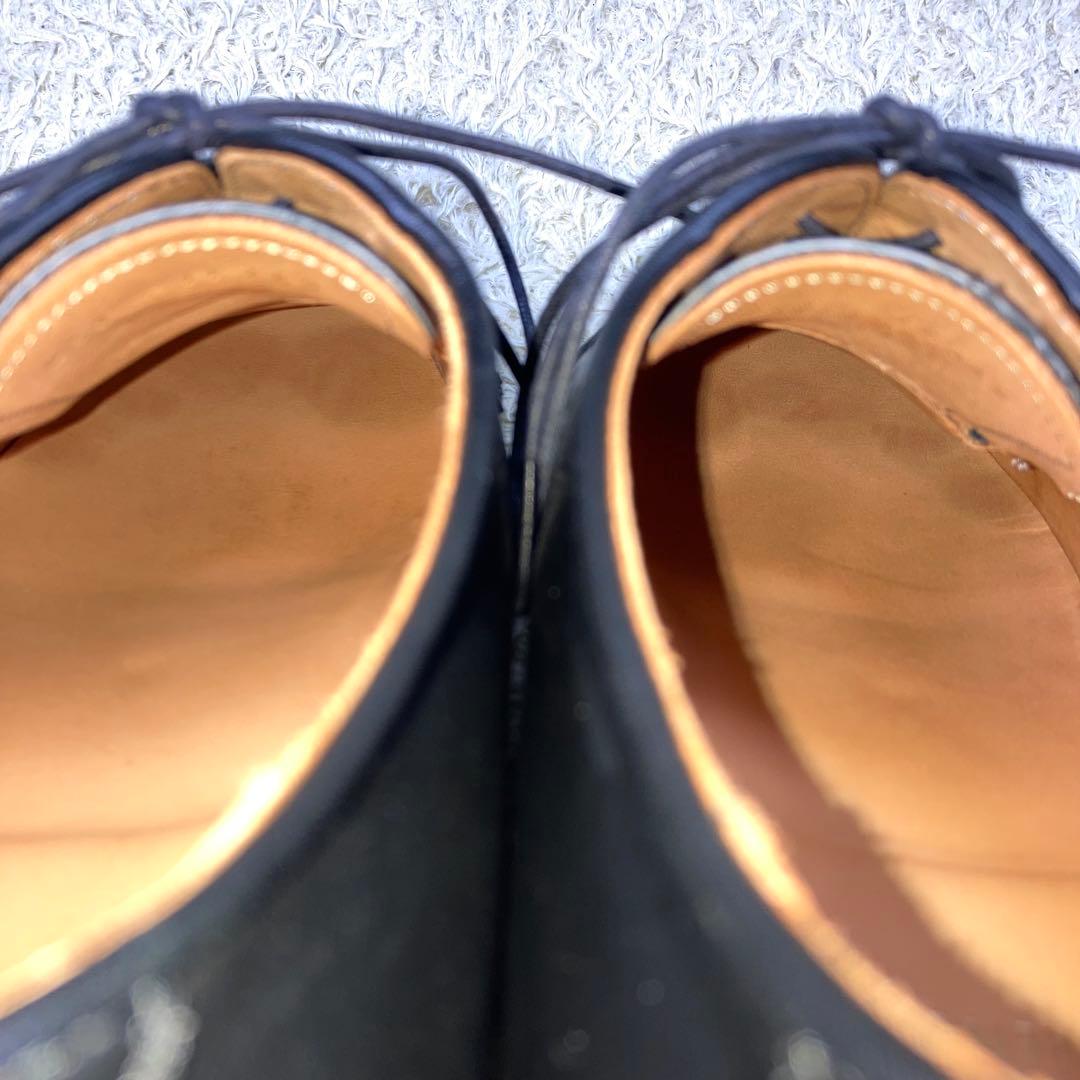 『未使用級』フレンチカーフ ビューティー&ユース レースアップシューズ　革靴