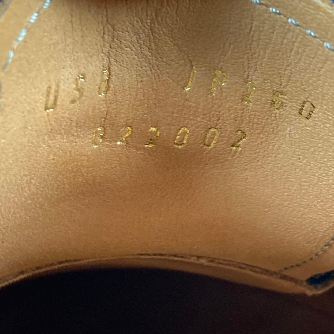 『未使用級』フレンチカーフ ビューティー&ユース レースアップシューズ　革靴