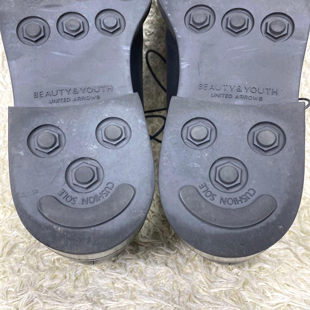 『未使用級』フレンチカーフ ビューティー&ユース レースアップシューズ　革靴