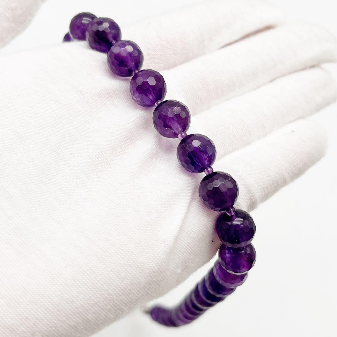 GSTV SV アメシスト ネックレス パープル　刻印あり　約47㎝　未使用