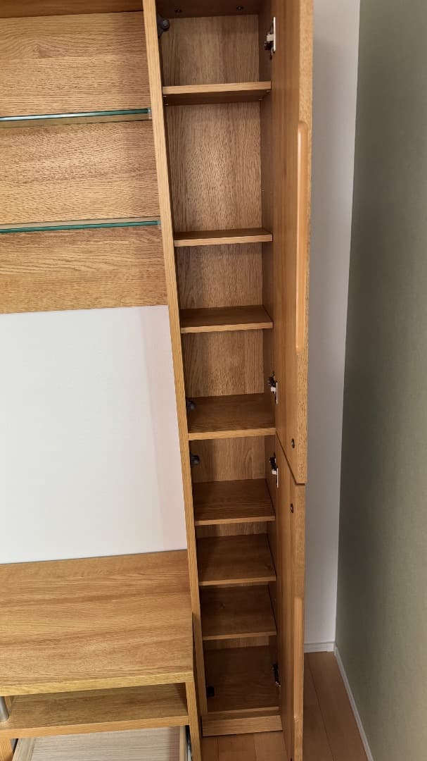 テレビ台 テレビボード 幅190cm 高さ180cm ハイタイプ 北欧