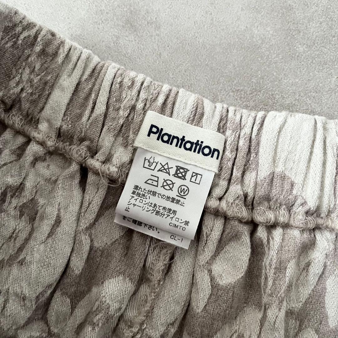 Plantation プランテーション bizenフラワー JQ ワイドパンツ