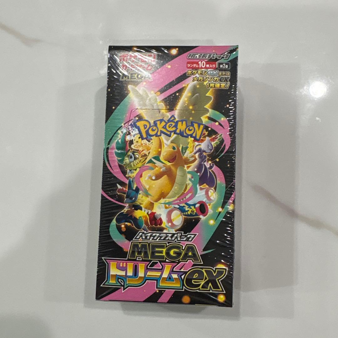 ポケモンカードゲーム MEGAドリームEX ボックス