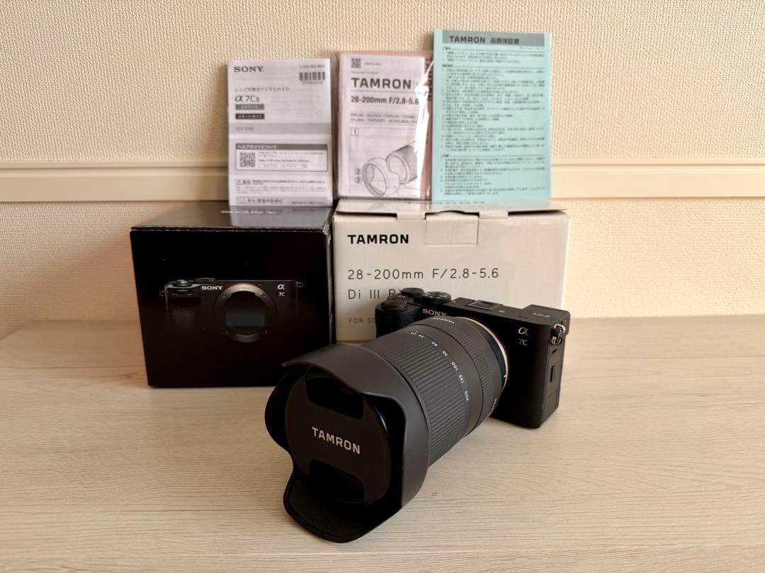 美品 SONY α7CII TAMRON 28-200mm付