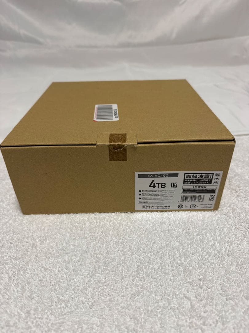 新品❗️EX-HD4CZ 4TB 外付けハードディスク