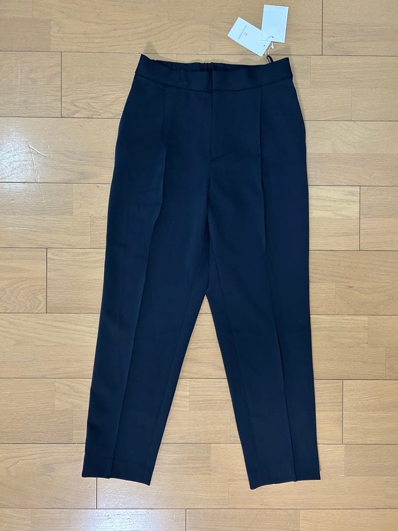 新品未使用 ユナイテッドアローズ SPONGYタックテーパードパンツ L