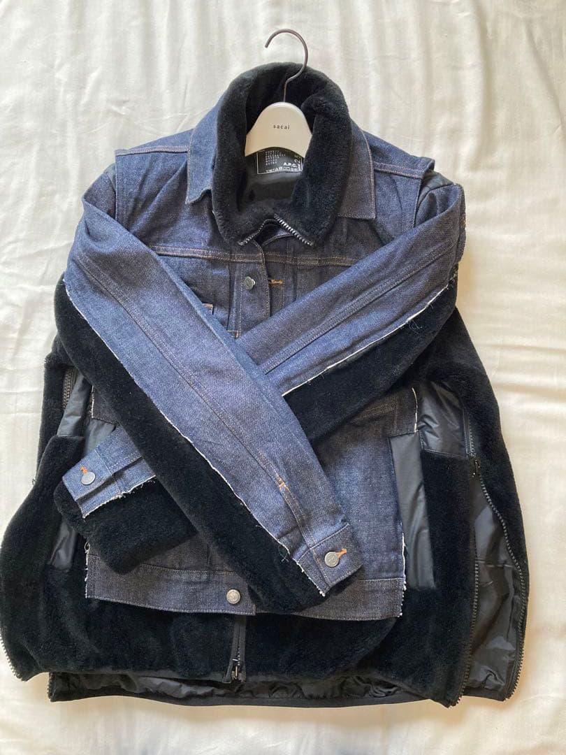 【グリコ】sacai ×APCコラボジャケット