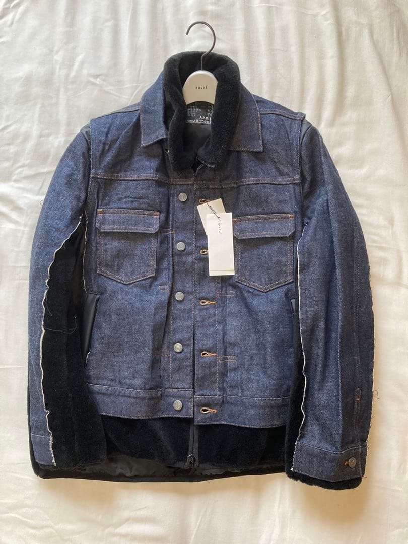 【グリコ】sacai ×APCコラボジャケット