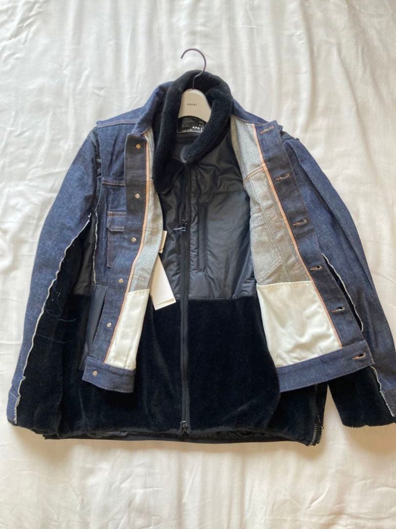 【グリコ】sacai ×APCコラボジャケット