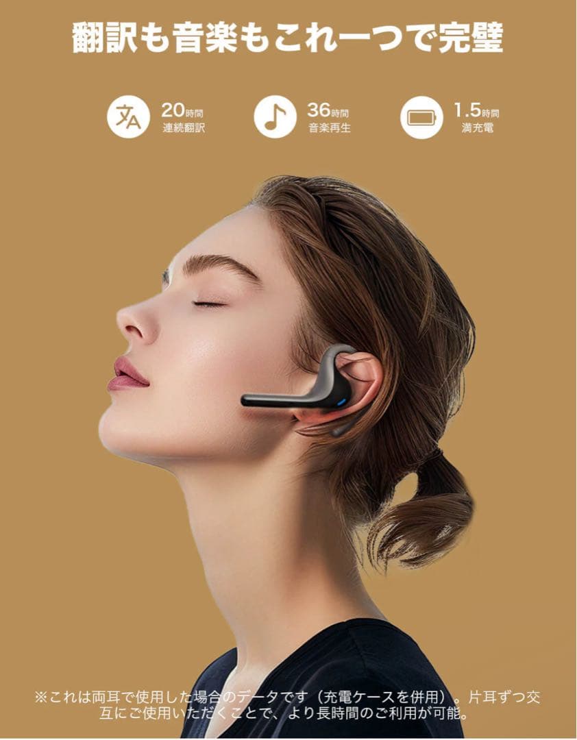 【未使用】Timekettle W4 Pro AI翻訳イヤホン｜同時通訳対応
