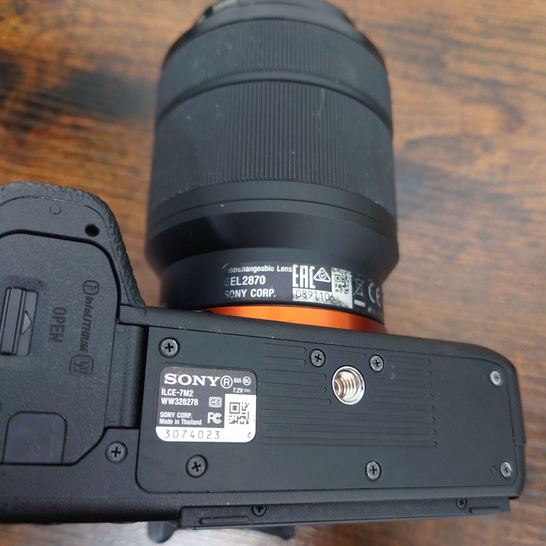 SONY α7ii ミラーレスカメラ ほぼジャンク 写真撮影可能です