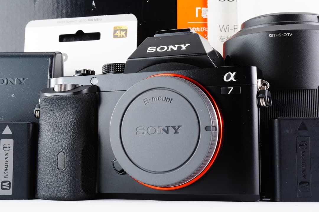 S810枚 未使用級 SONY ミラーレス α7 ILCE-7K 64G SD付