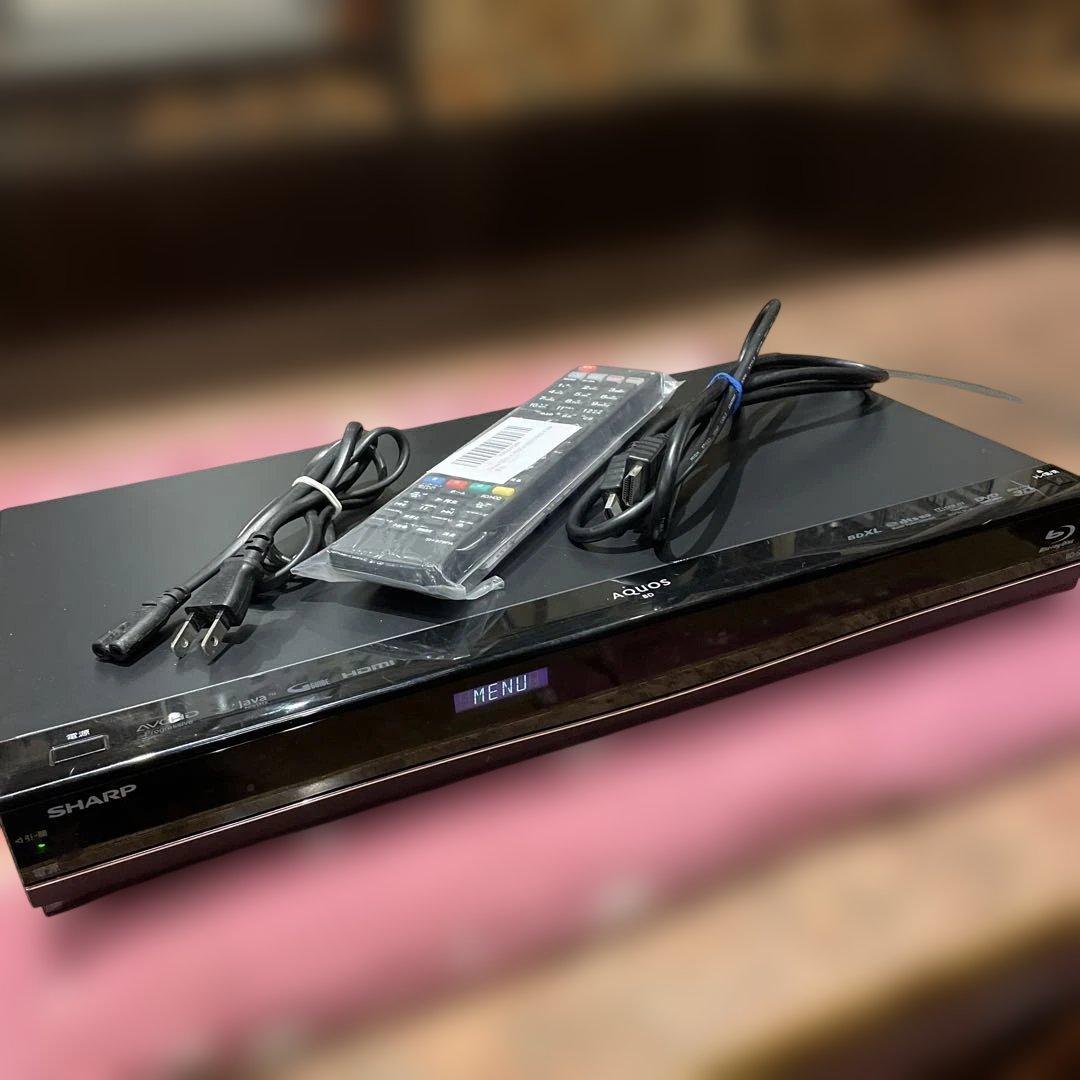 SHARP AQUOS BD-S550 12倍録 500G 新品リモ付フル装備！