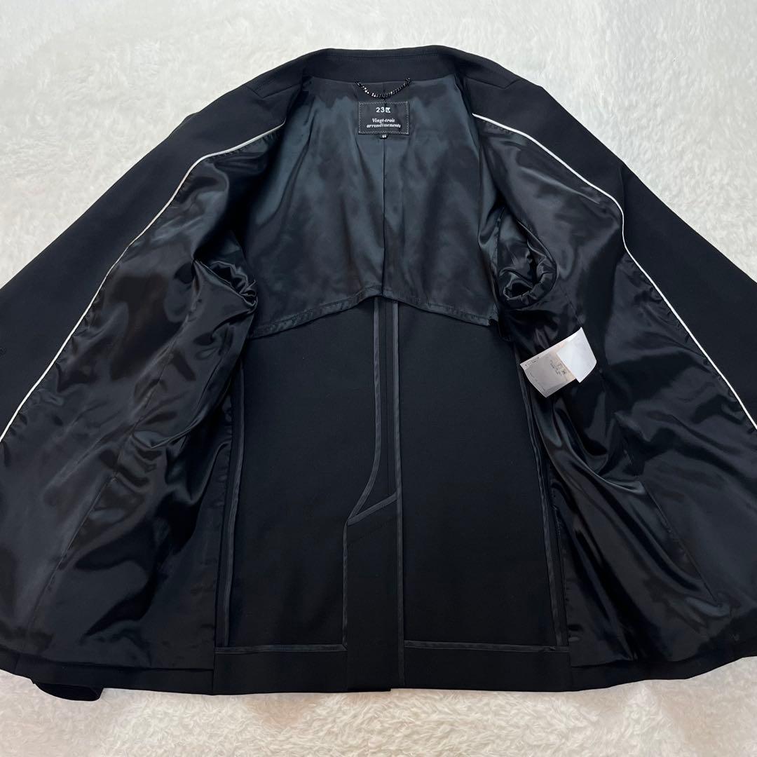 23区　ニジュウサンク　セットアップ　ジャケット　スカート　スーツ　大きいサイズ