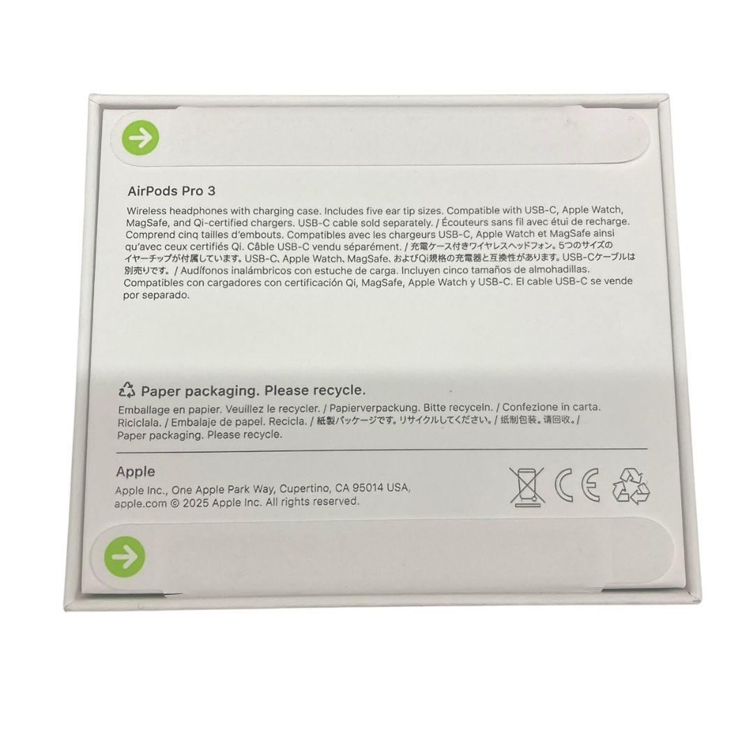 t*a様 O21040 AirPods Pro代3世代 新品未開封品