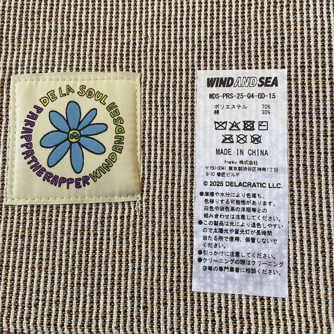 wind and sea×DE LA SOUL×パラッパラッパー　ブランケット