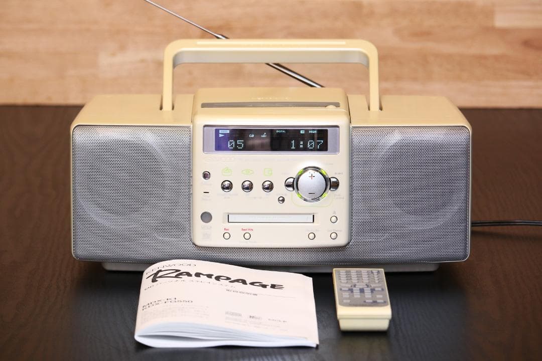 KENWOOD MDX-K1 CD/MD/TUNER コンポ ラジカセ 極美品