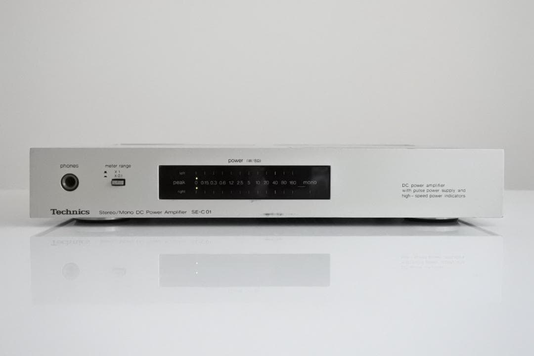 ■Technics SE-C01 パワーアンプ　正常動作品■
