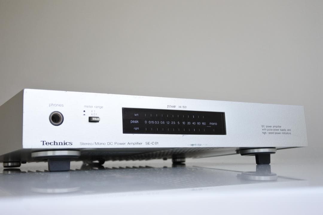 ■Technics SE-C01 パワーアンプ　正常動作品■