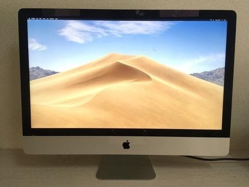 Apple iMac 27インチ 画面ひび割れあり macOS Mojave